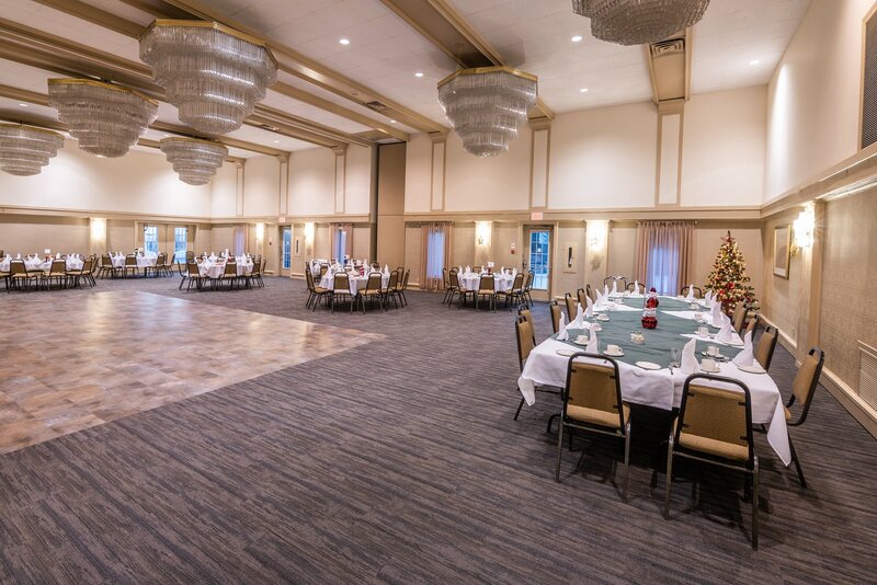 banquet seating area